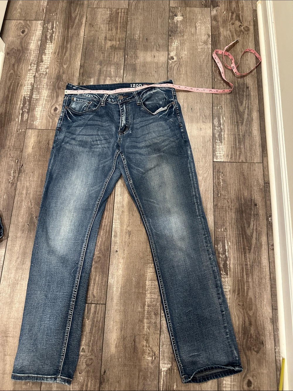 Izod Men's Straight Jeans 34 x 34